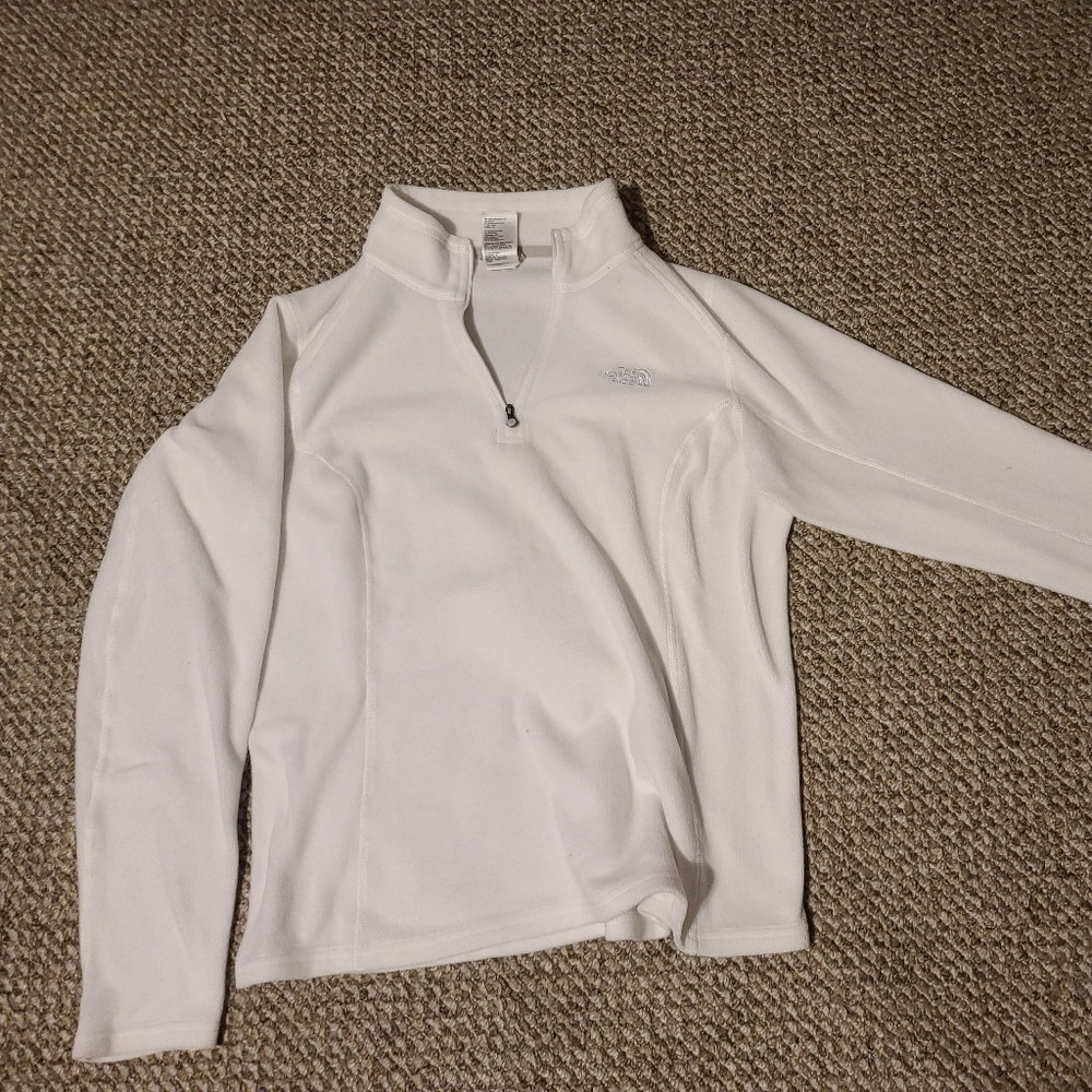 North Face quarter zip fleece